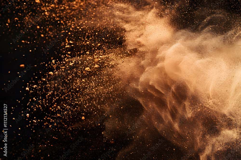 custom made wallpaper toronto digitalA burst of colorful powder creating dynamic patterns against a dark background.