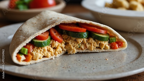 mexican chicken wrap