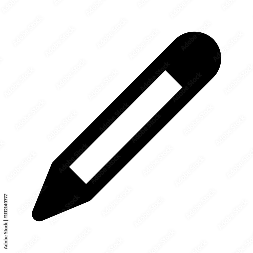 pencil line icon