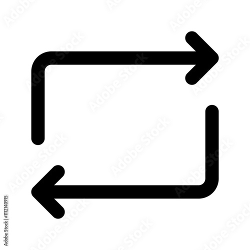 repeat line icon