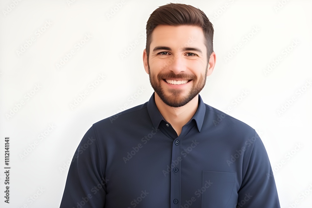 Portrait of a male teacher, confident, smiling Portrait of a male teacher, confident, smiling