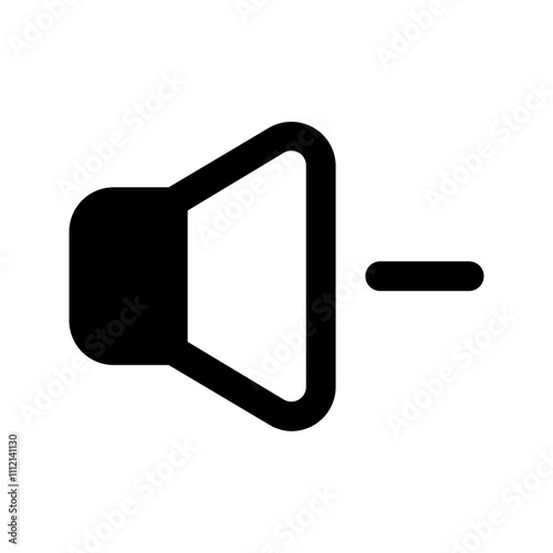 volume down line icon