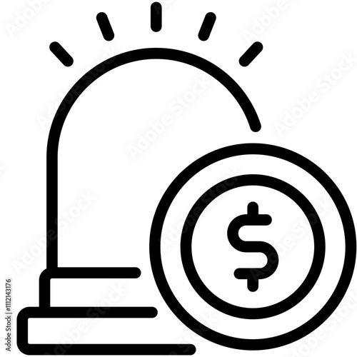 emergency fund  icon