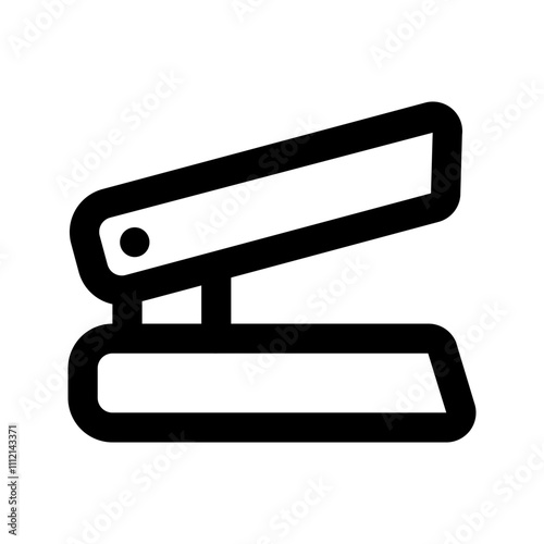 stapler line icon