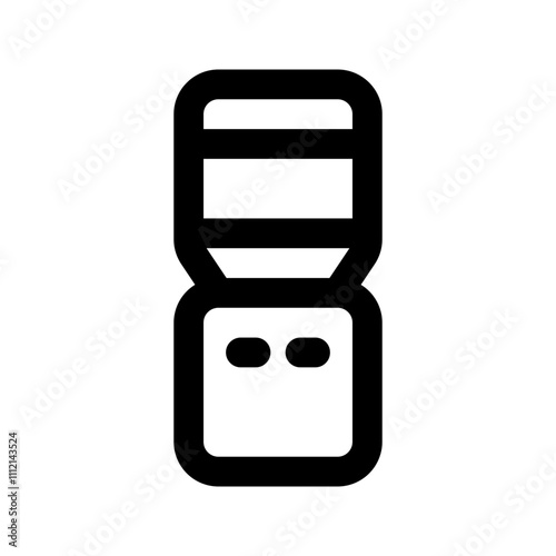 water dispenser line icon