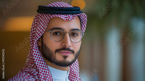 Realistic Portrait of a Man in Traditional Attire