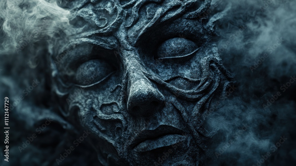 Stone Face in Smoke Stone Face in Smoke