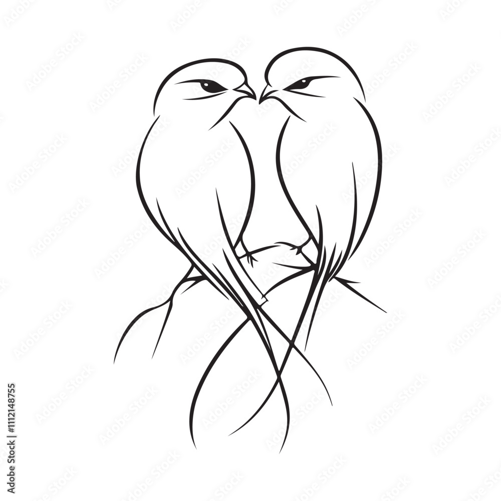 Love Birds Images Stock Vectors and Vector Art isolated on white background Love Birds Images Stock Vectors and Vector Art isolated on white background