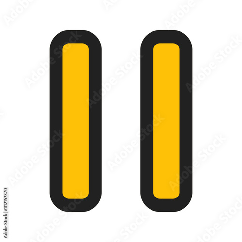 pause line color icon