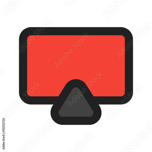 streaming line color icon