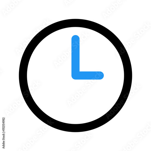 clock line color icon