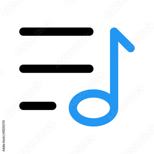playlist line color icon