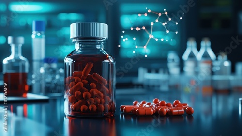 Innovative drug development breakthroughs in pharmaceutical research using digital visualization