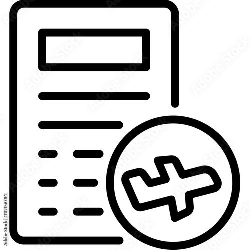 travel tips icon