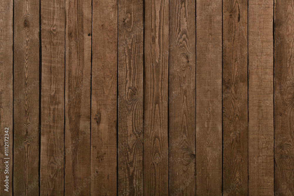 Naklejka premium natural wood background or texture of dark boards