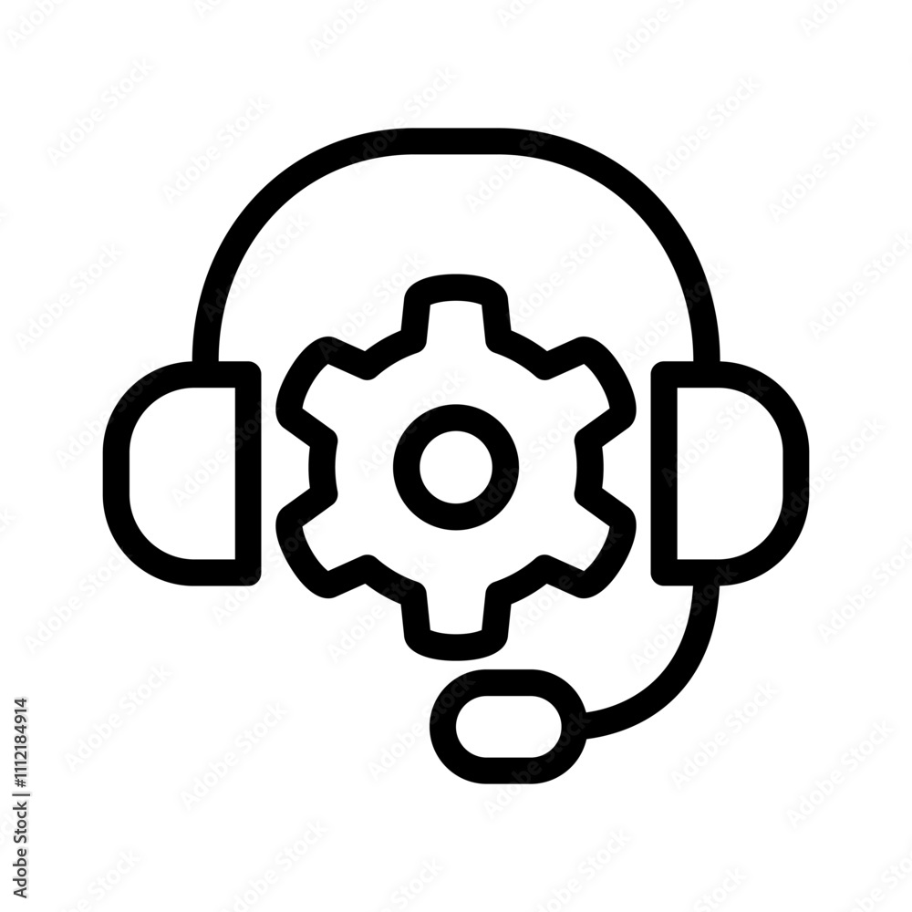 Support vector icon. online help illustration sign. operator symbol or logo. Support vector icon. online help illustration sign. operator symbol or logo.