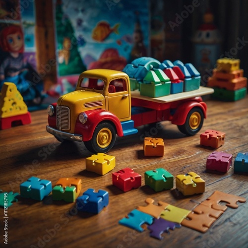 wooden toy train