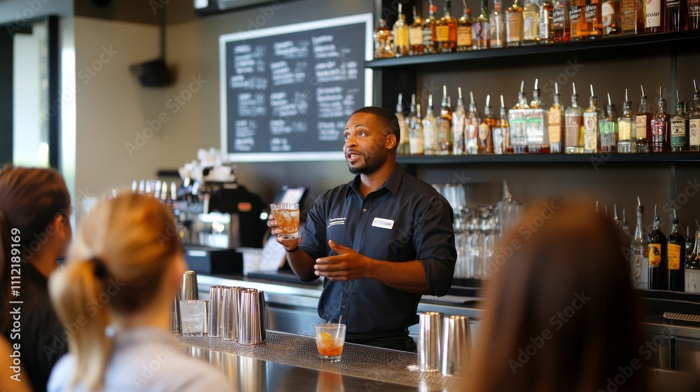 Cocktail Making Class at a Stylish Bar Cocktail Making Class at a Stylish Bar