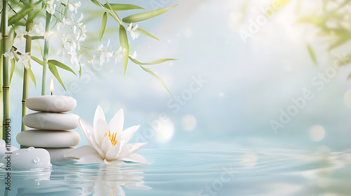 Spa, wallpaper, a place for body care and relaxation