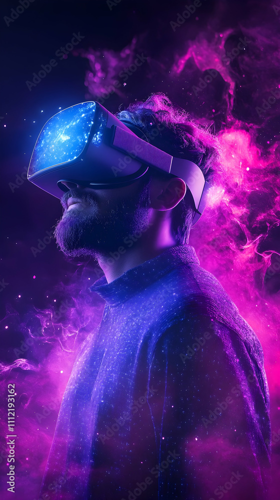 VR Metaverse Illustration