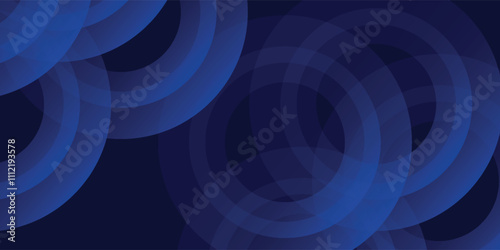 Abstract dark blue background with glowing curved lines. Shiny blue swirl curve lines design. Spiral Geometric oval pattern. illustration vektor