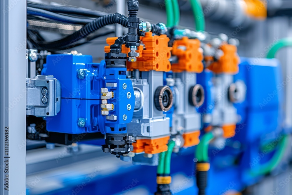Smart robotic systems with automated manufacturing capabilities use wireless touch screen tablets. Smart robotic systems with automated manufacturing capabilities use wireless touch screen tablets.