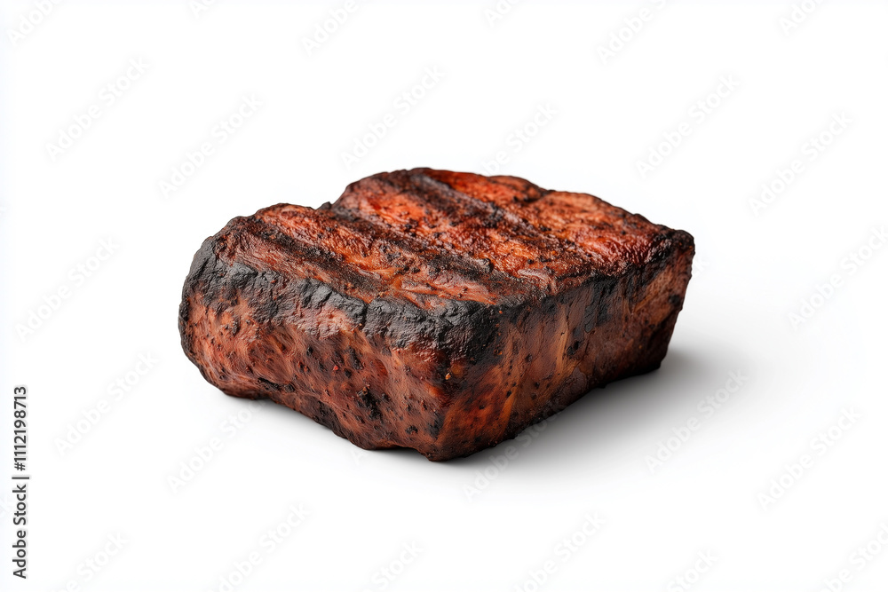Grilled meat with smoky flavor and charred texture, perfect for barbecues and gatherings. Grilled meat with smoky flavor and charred texture, perfect for barbecues and gatherings.