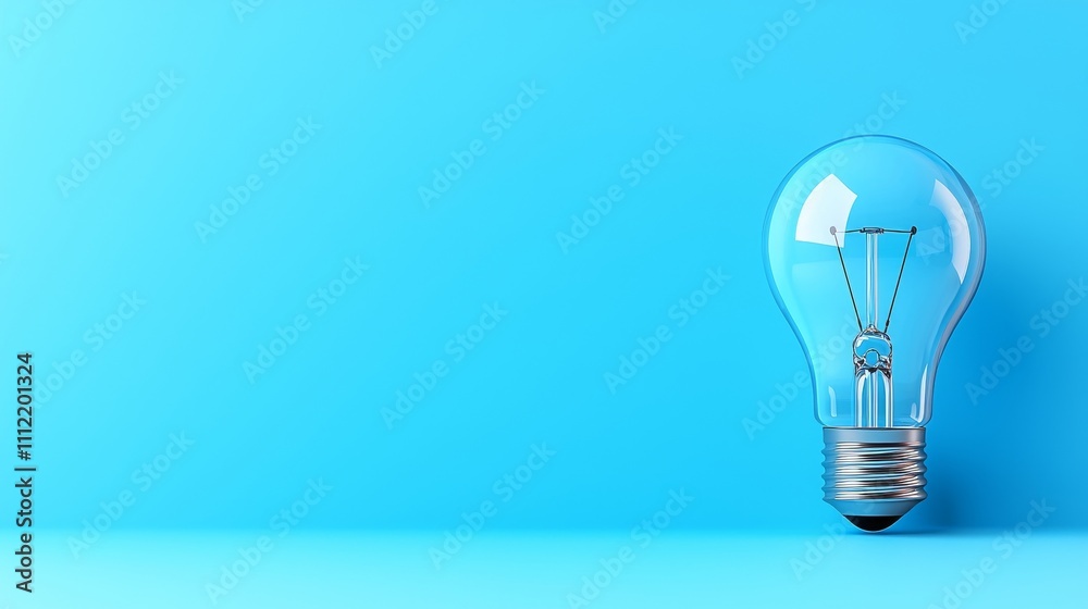 A business idea concept illuminated by a glowing light bulb, created with generative AI. A business idea concept illuminated by a glowing light bulb, created with generative AI.