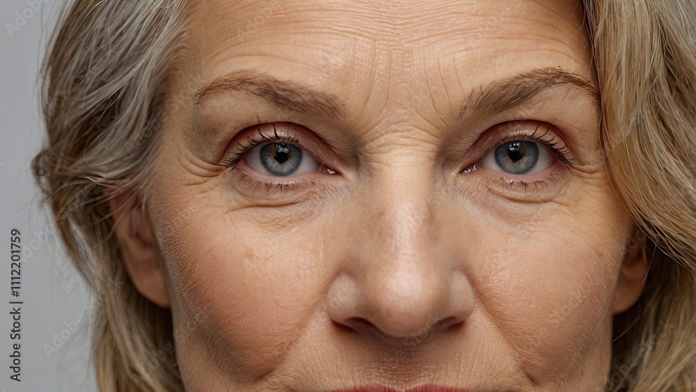 close_up_view_upper_face_part_of_older_pretty close_up_view_upper_face_part_of_older_pretty