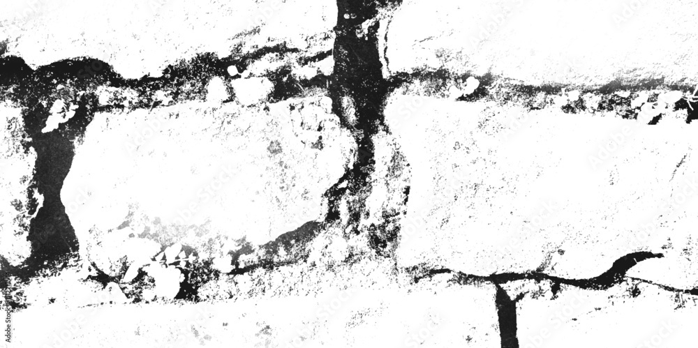 Fototapeta premium Abstract old grunge and crack wall texture .white and gray scratched sketch vintage grunge paper texture .dirty concrete wall texture vector grunge backdrop background design .