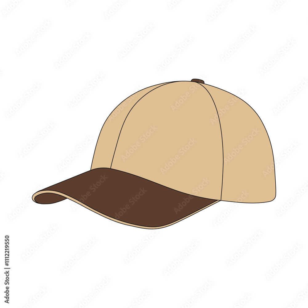 Fototapeta premium kids drawing casual hat cartoon isolated