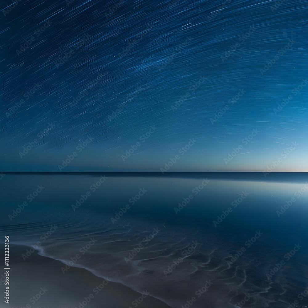 Obraz premium The Ethereal Beauty of a Moonless Night Where the Universe Unfolds in Silent Splendor A Canvas of Darkness Adorned with Celestial Light