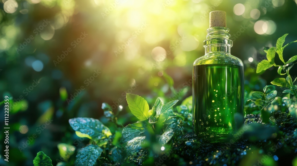 Concept of environmentally friendly production of cosmetics. Concept of environmentally friendly production of cosmetics.