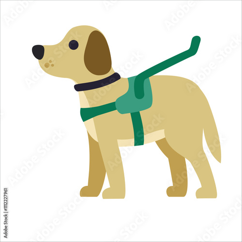 Dog Vector Icon - Isolated faithful and Beloved Pet Canine