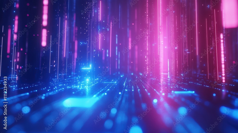 Abstract technology-themed background with glowing circuit lines and a blue gradient representing digital communication and futuristic innovation Abstract technology-themed background with glowing circuit lines and a blue gradient representing digital communication and futuristic innovation