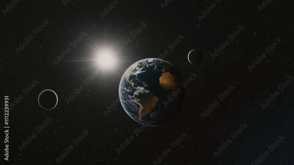 Earth axis diagram illustration showing the tilt of the Earth's rotational axis relative to its orbital plane, explaining the cause of seasonal changes and the distribution of sunlight Earth axis diagram illustration showing the tilt of the Earth's rotational axis relative to its orbital plane, explaining the cause of seasonal changes and the distribution of sunlight