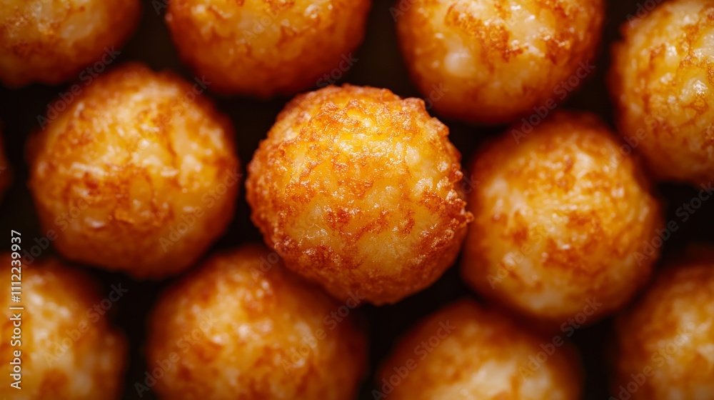 Delicious close-up of crispy fried cheese balls warm kitchen setting culinary photography gourmet inspiration Delicious close-up of crispy fried cheese balls warm kitchen setting culinary photography gourmet inspiration