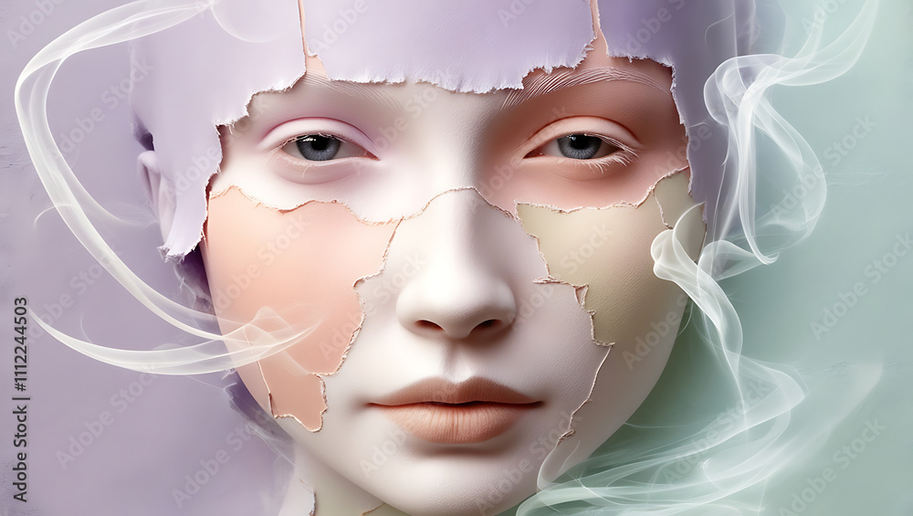 portrait of a woman: A Visual Symphony portrait of a woman: A Visual Symphony