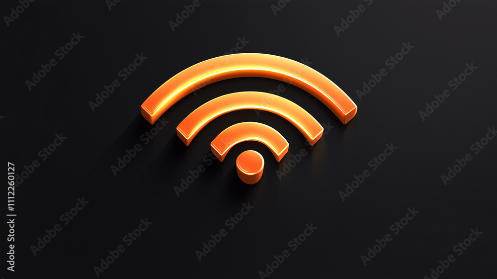 illustration of high wifi icon illustration of high wifi icon