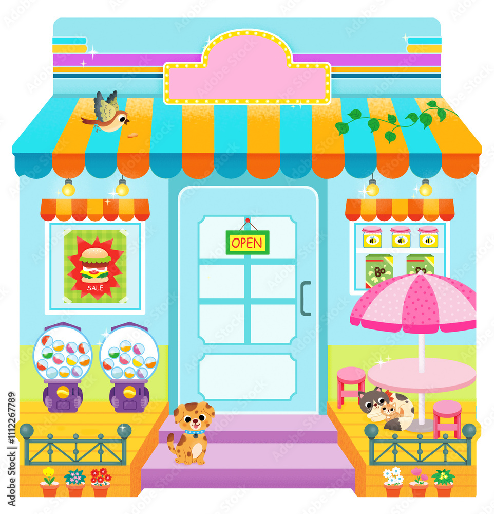 Fototapeta premium convenience store