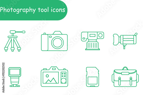 Photography tools vector 