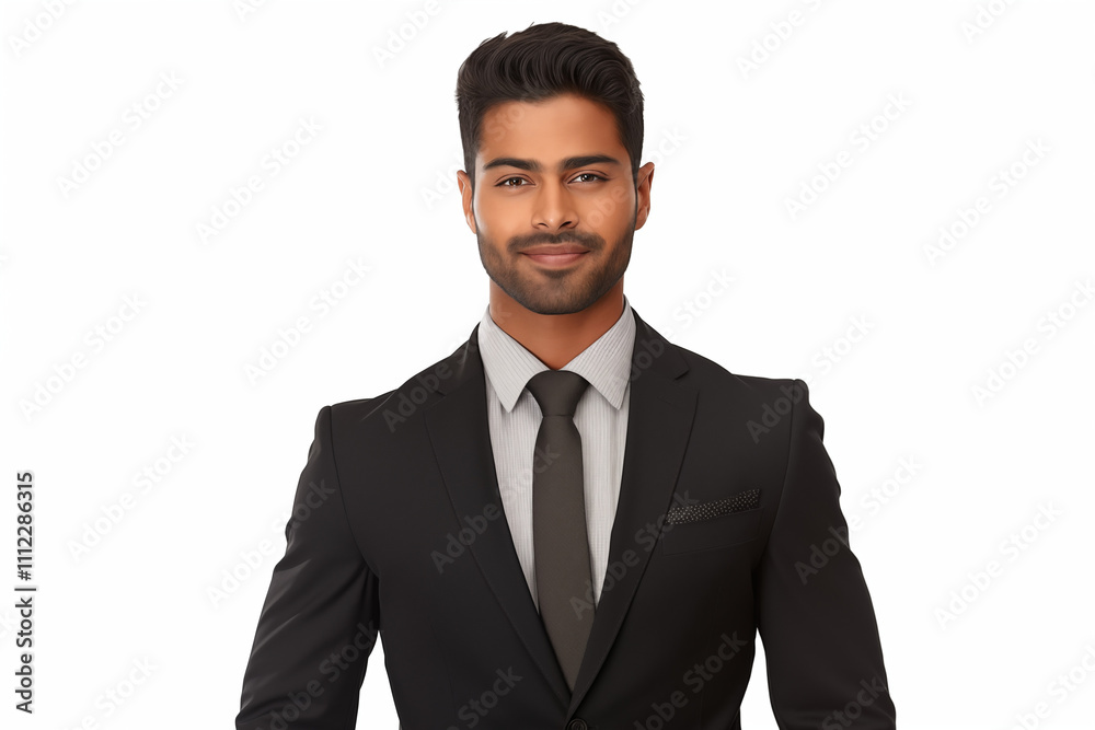 Smiling indian business men in suits on white background. Men in business attire. Rich men. Business manager. Startup boss. Indian men. American man. Isolated image. Png. Smiling indian business men in suits on white background. Men in business attire. Rich men. Business manager. Startup boss. Indian men. American man. Isolated image. Png.