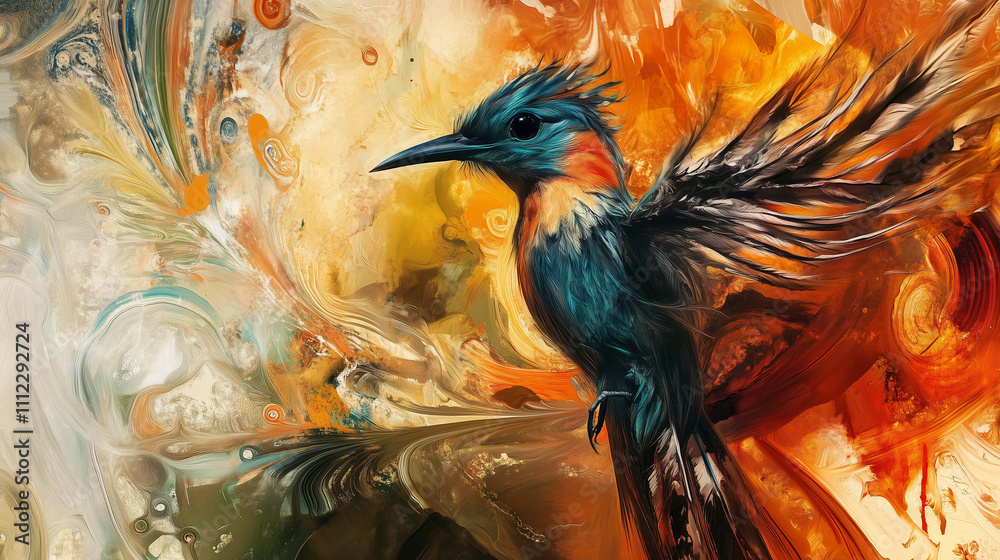 Obraz premium flying bird