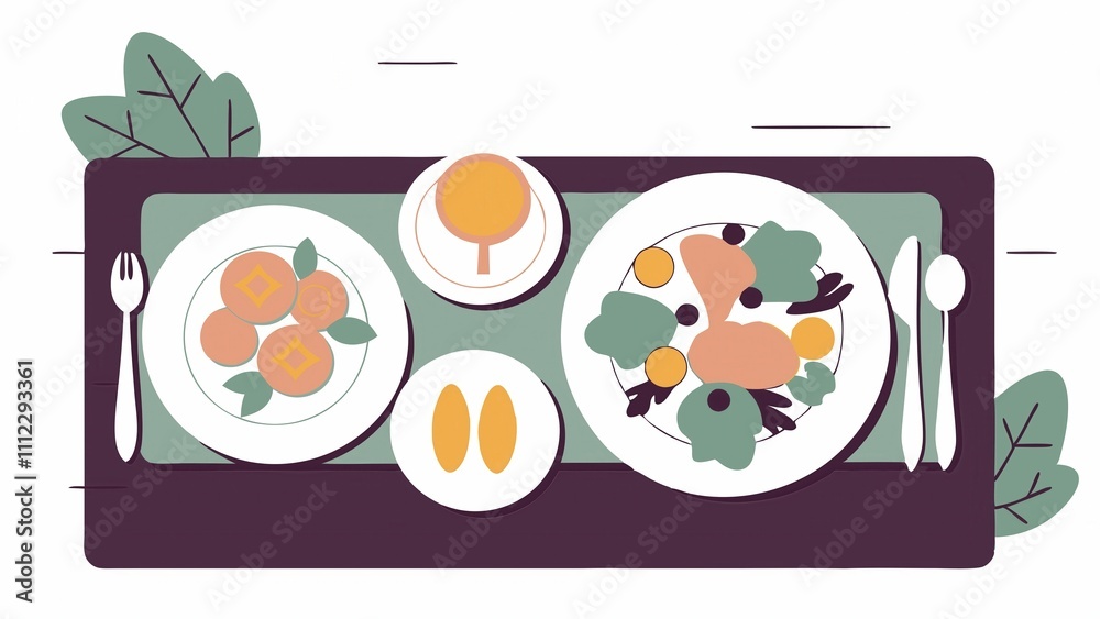 Wholesome Catering: Elegant Table Setting with Healthy Delights Wholesome Catering: Elegant Table Setting with Healthy Delights
