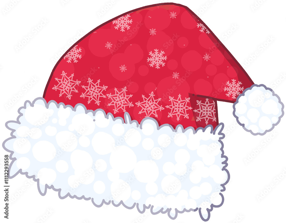 Christmas Hat Merry Christmas cartoon elements. Christmas Hat Merry Christmas cartoon elements.