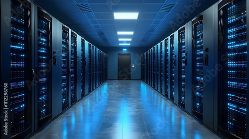 Exploring Data Centers: Servers Illuminate the Night