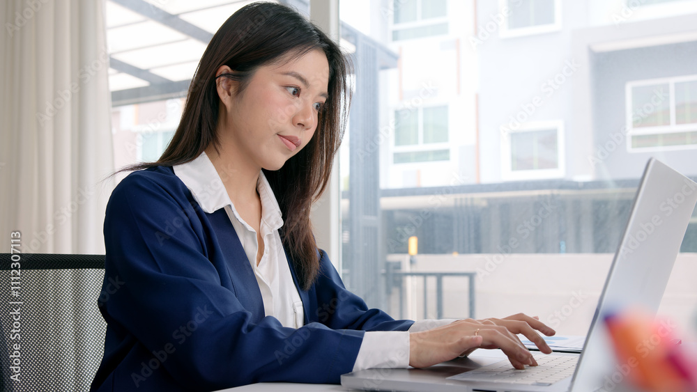 Asia woman expert people AI deep tech talent working on project predict sales insight SEO graph chart plan visual big data science report center BI smart tools screen. Office worker asian analyst job. Asia woman expert people AI deep tech talent working on project predict sales insight SEO graph chart plan visual big data science report center BI smart tools screen. Office worker asian analyst job.