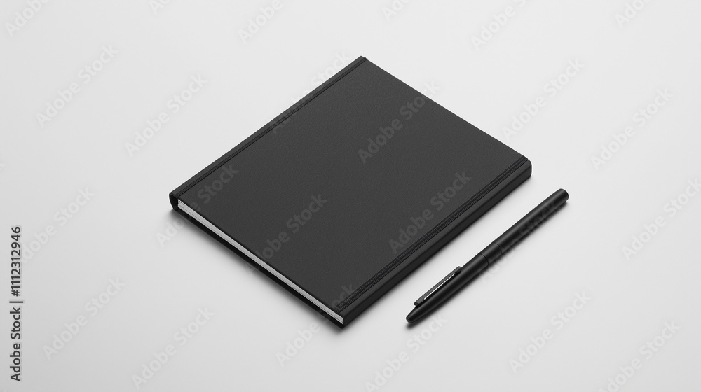 Notebook and pen Notebook and pen