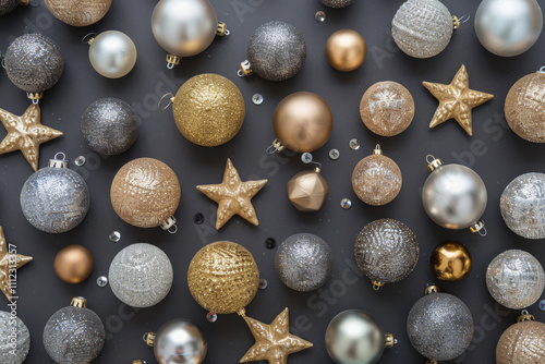 beautiful New Year background, the advent of Christmas and New Year