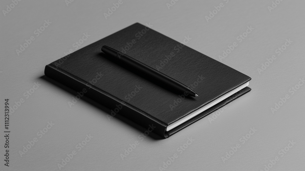 Notebook and pen Notebook and pen